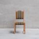 Danish Mid-Century Oak Upholstered Dining Chairs (6)