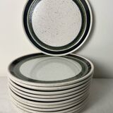 12 Vintage Dessert Plates