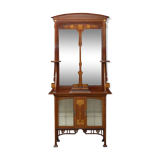 Cabinet stand with mirror Art Nouveau style