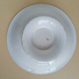 Plat compotier ancien terre de fer ou faïence