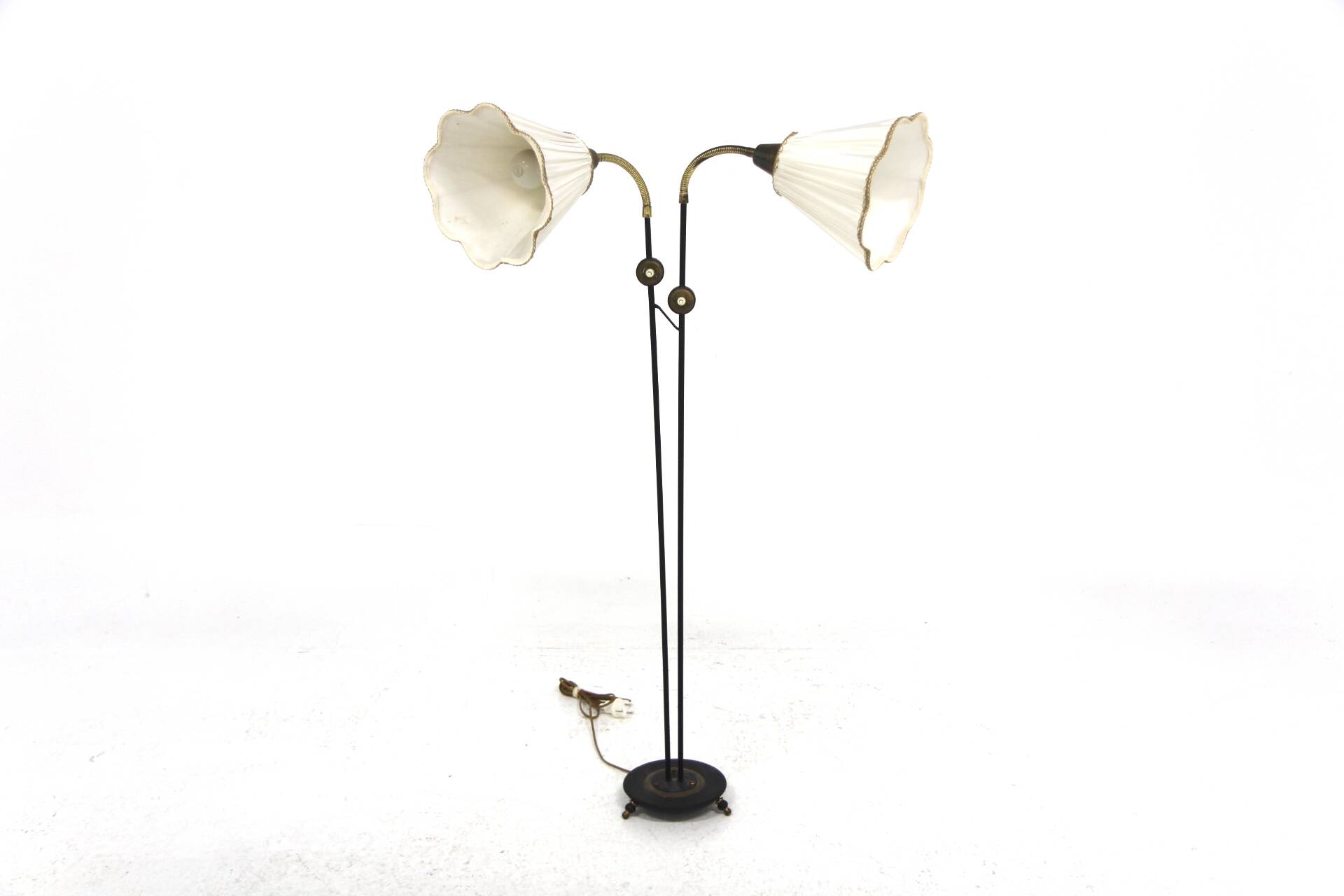 Lampadaire scandinave en métal, Suède, 1960