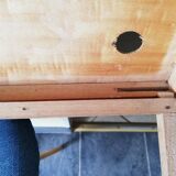 Wooden frame for old Rossignol school posters