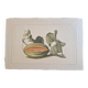 La Roche Laffitte (Born in 1943) - Watercolour drawing on silk - Melon