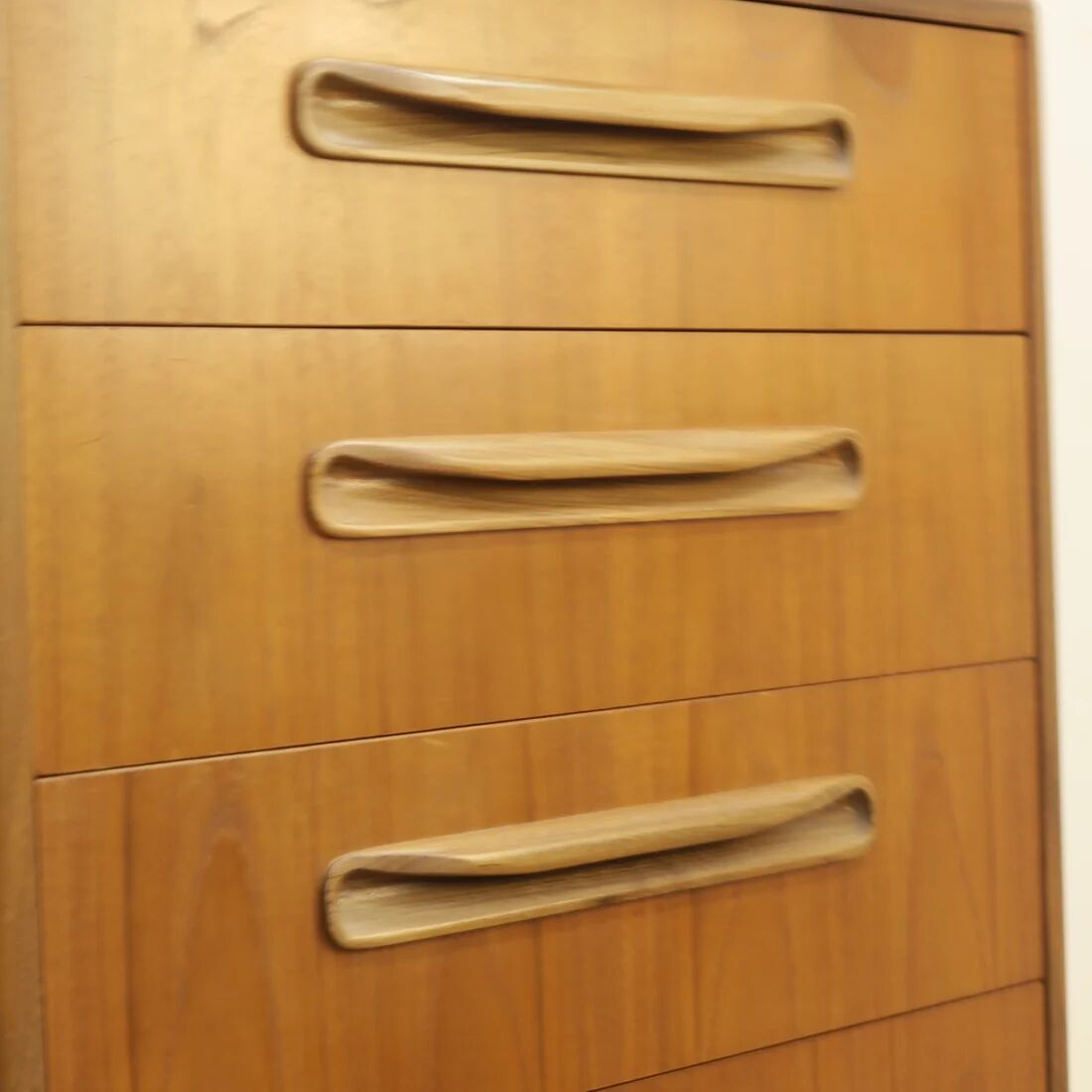 High chest of drawers "Fresco" by Victor B. Wilkins for G-Plan, teak, England 1960