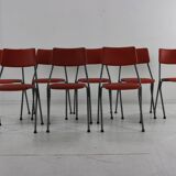 Set of eight stackable kitchen chairs by Ahrend De Cirkel Holland