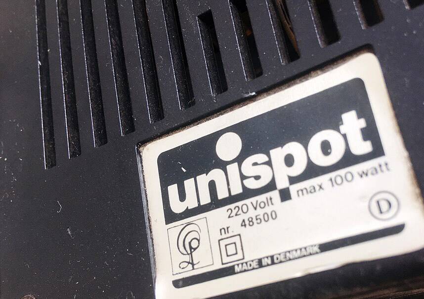 Adjustable spotlight, Denmark, 1970s