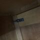 Old wardrobe 2 doors shelves and wardrobe riskoff production
