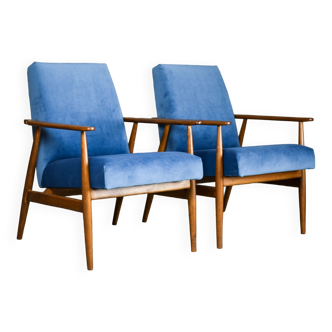 Paire de chaises Fox type 300-190 par Henryk Lis