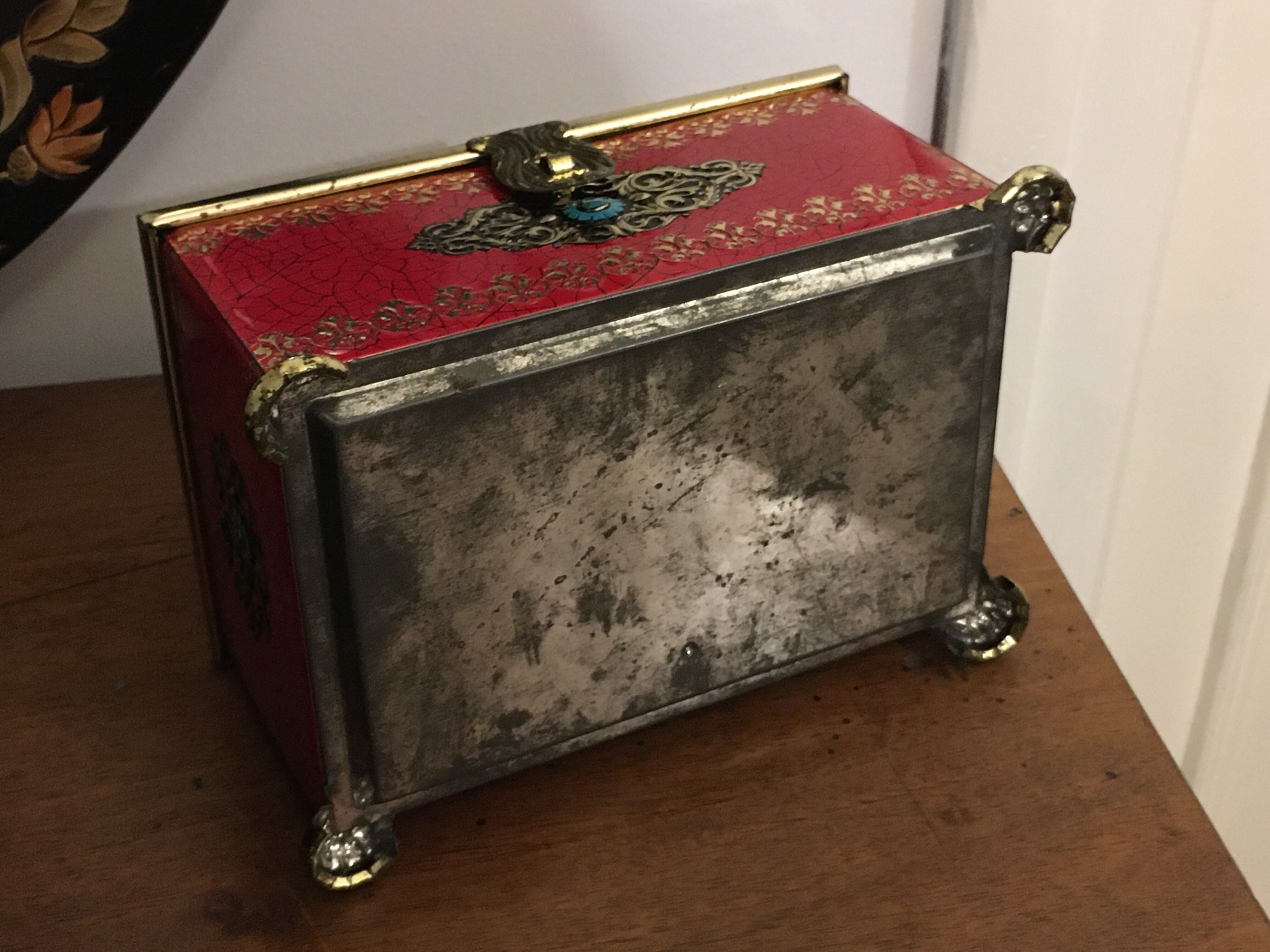 Old metal box