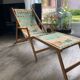 Vintage deckchair