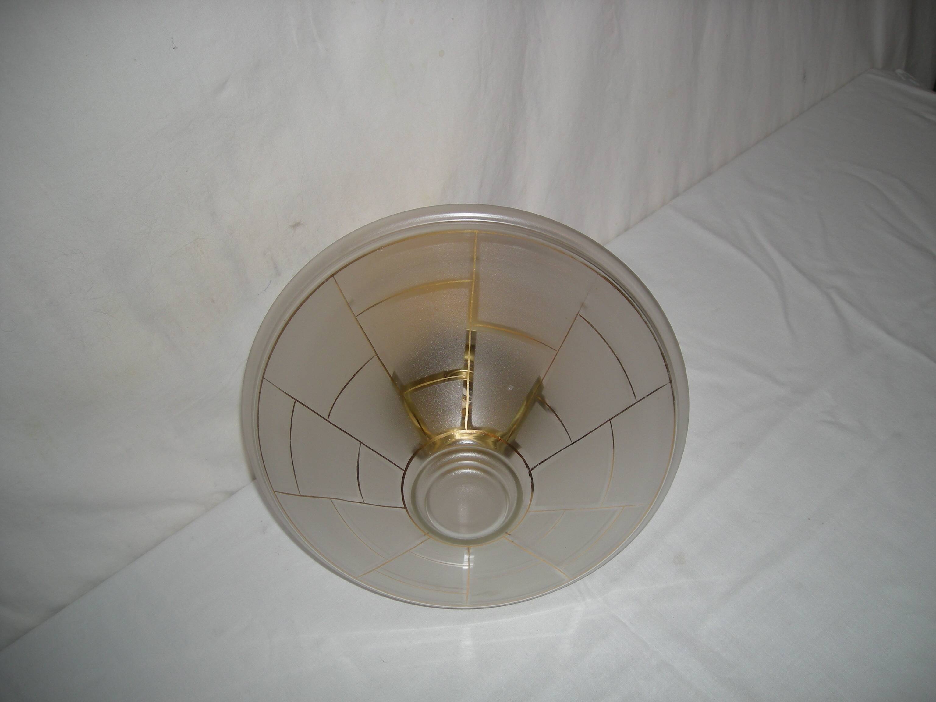 Lustre toupie des années 40 - 50