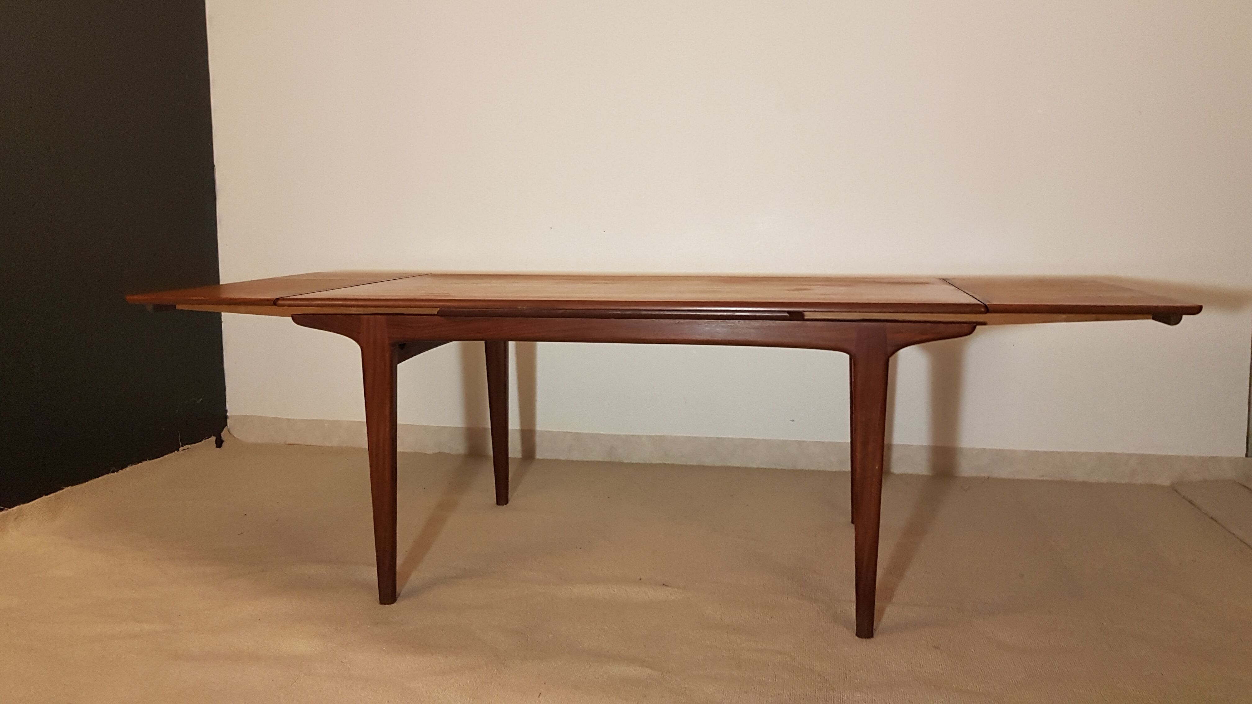 Scandinavian dining table 1960