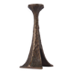 Bougeoir en bronze brutaliste