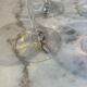 Set of 4 vintage coloured stemmed glasses
