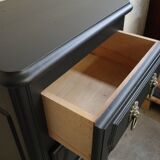 Vintage black chiffonier