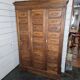 Old solid oak notary's cabinet