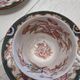Cups and saucers fine porcelain Sarreguemines old
