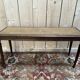 Banc - Banquette de piano / d'office en cannage Louis XVI