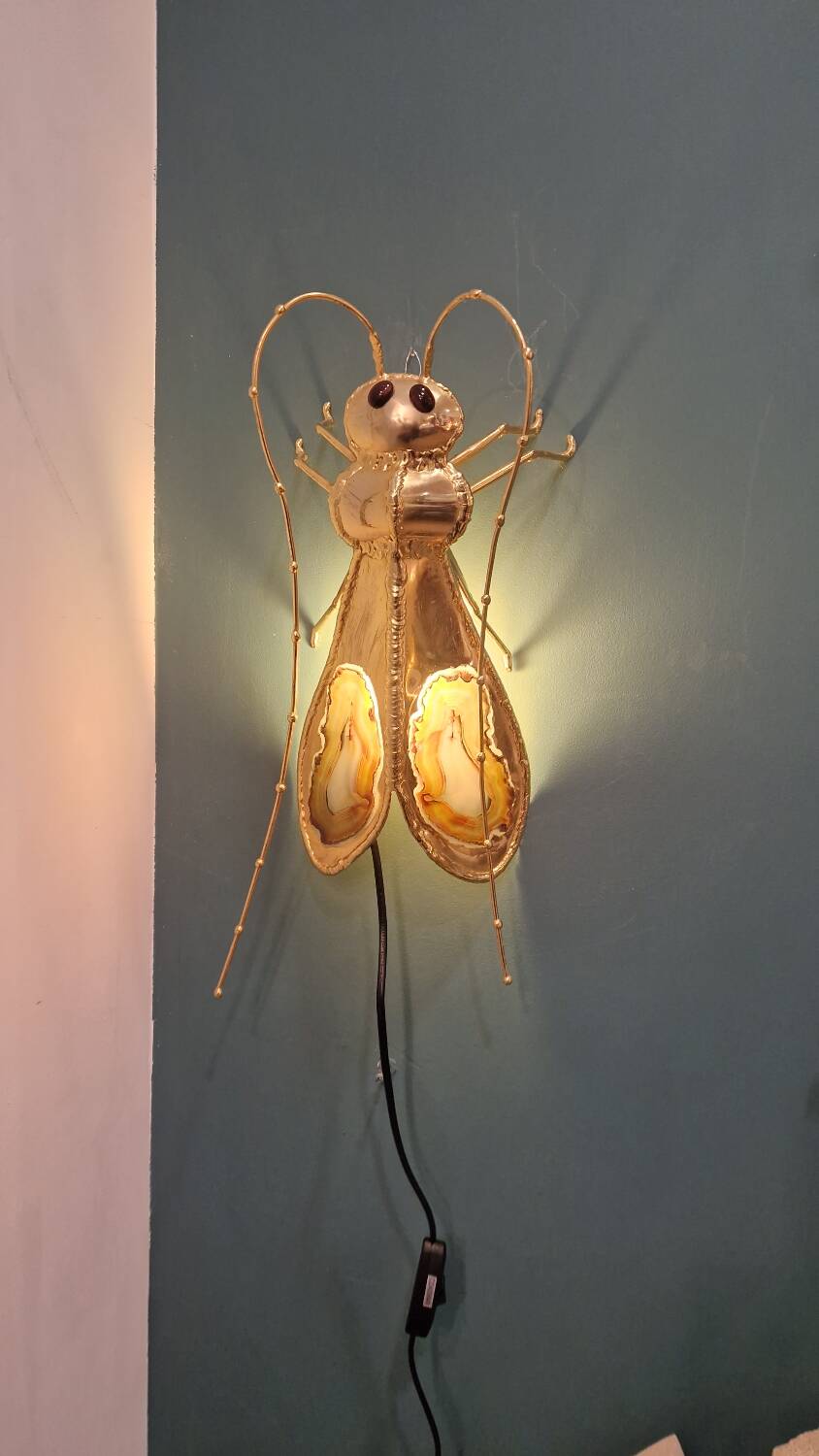 Table lamp "Insect" Henri Fernandez 1970