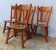 4 Dutch brutalist chairs (circa 1950-60)