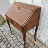 Former small secretary office with a walnut Louis XV