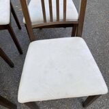 4 Scandinavian dining chairs brown brown green ikea borje
