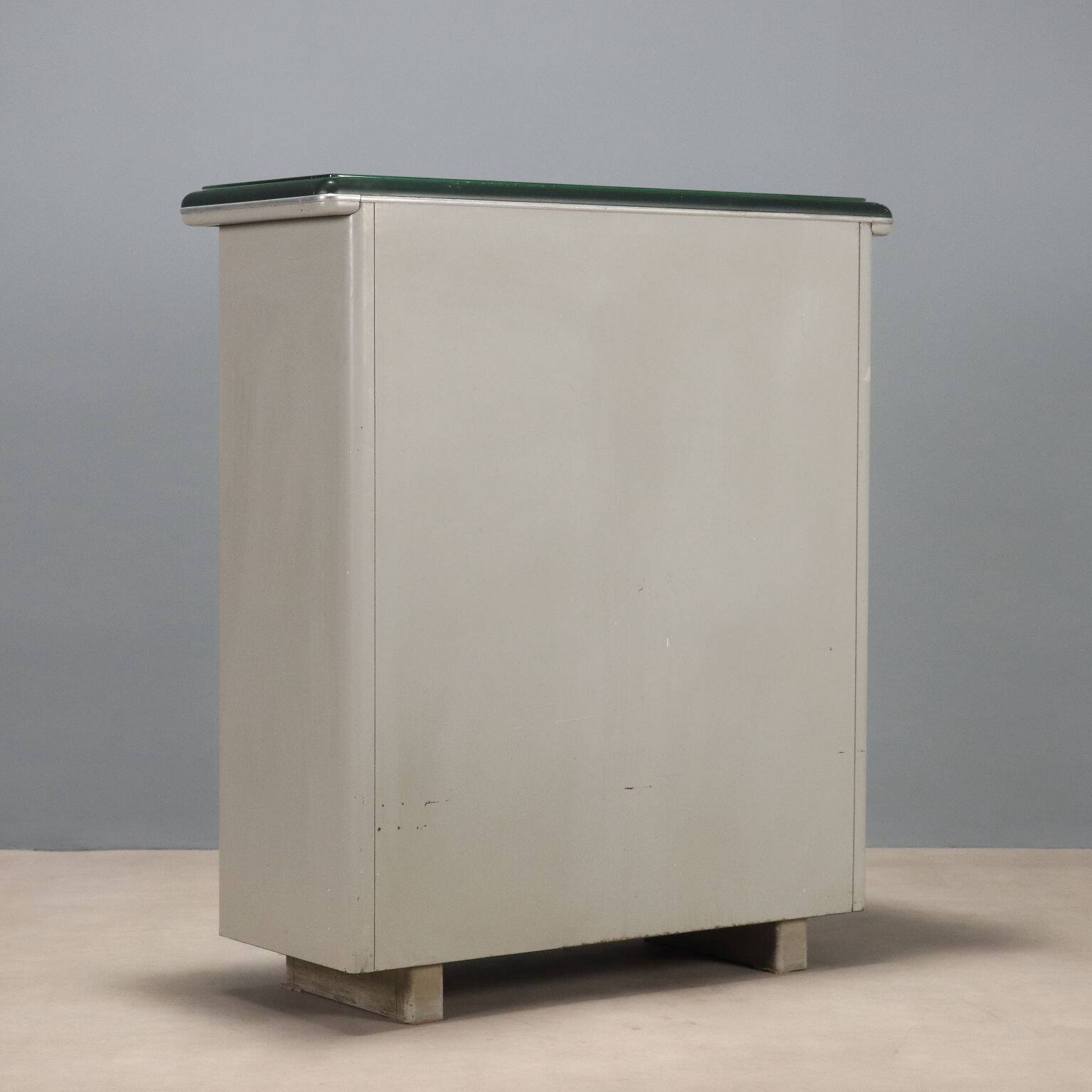 Small metal bookcase from the 1960s