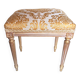 Tabouret Piano bois or empire restauration tapissière XIX