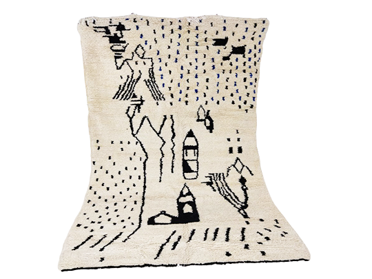 Moroccan berbere carpet 280x153cm