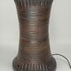 Lampadaire champignon brutaliste en céramique 100 cm, années 1960