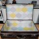 Antique cardboard suitcase