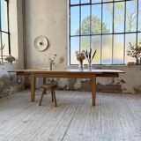 Solid oak farmhouse table 180/270 cm + extensions