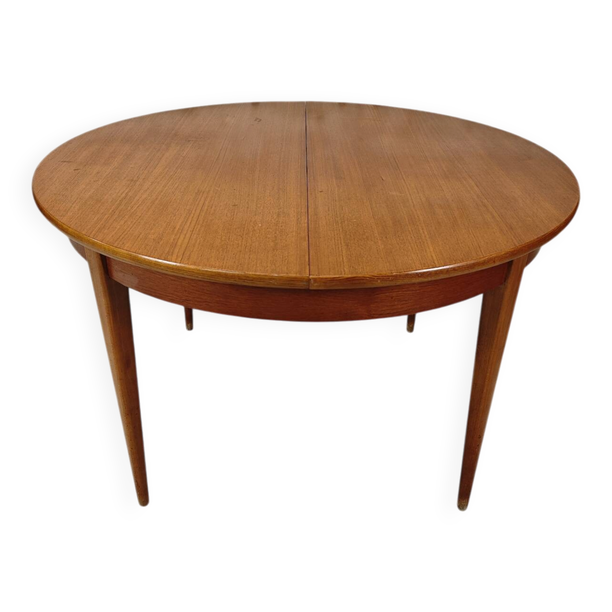 Table ronde vintage extensible