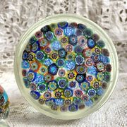 Murano millefiori blown glass carafe