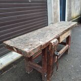 Solid wood workbench