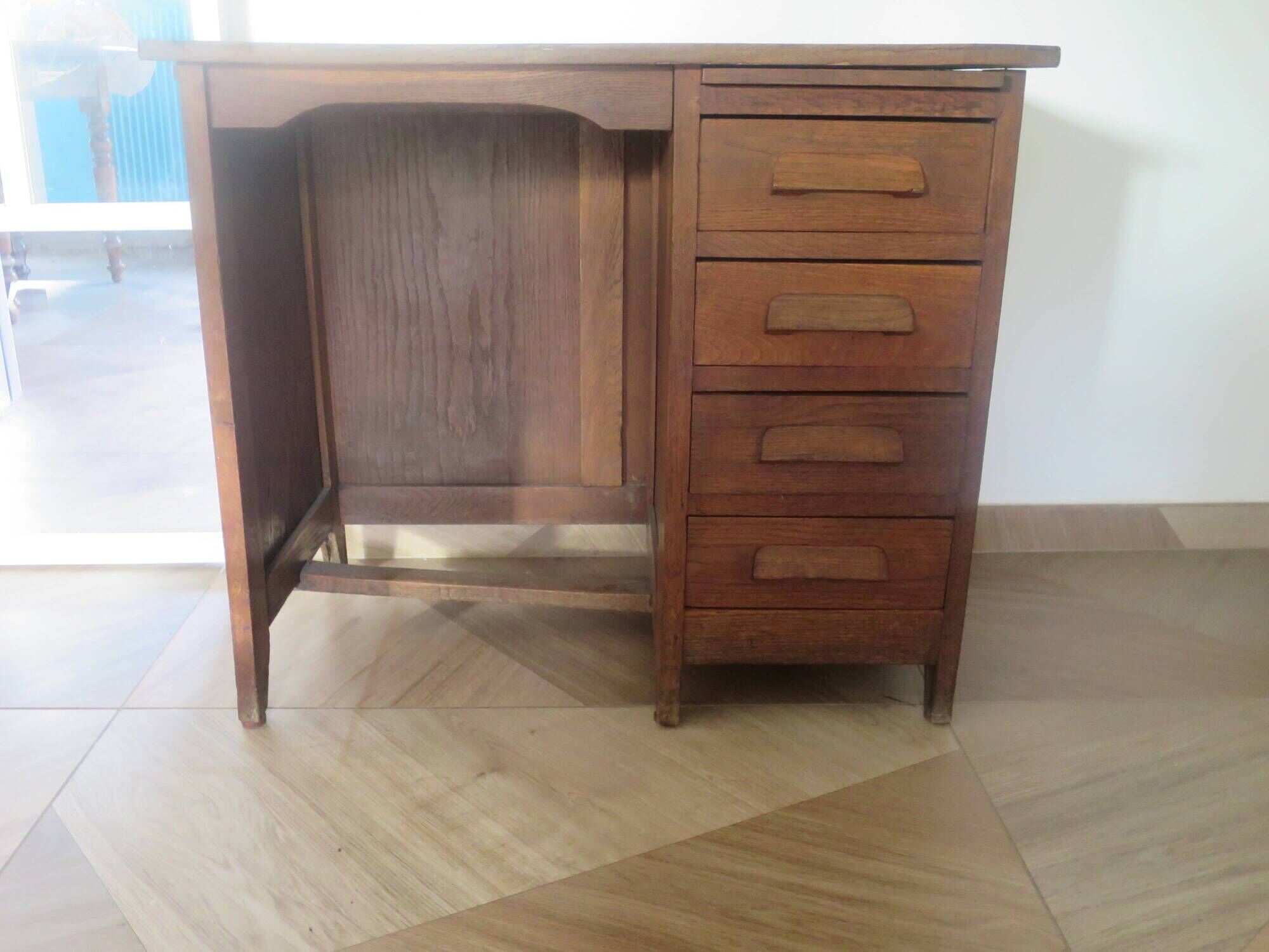 Vintage-Modern-Scandinavian Desk - 1950s - 4 drawers - Children's range