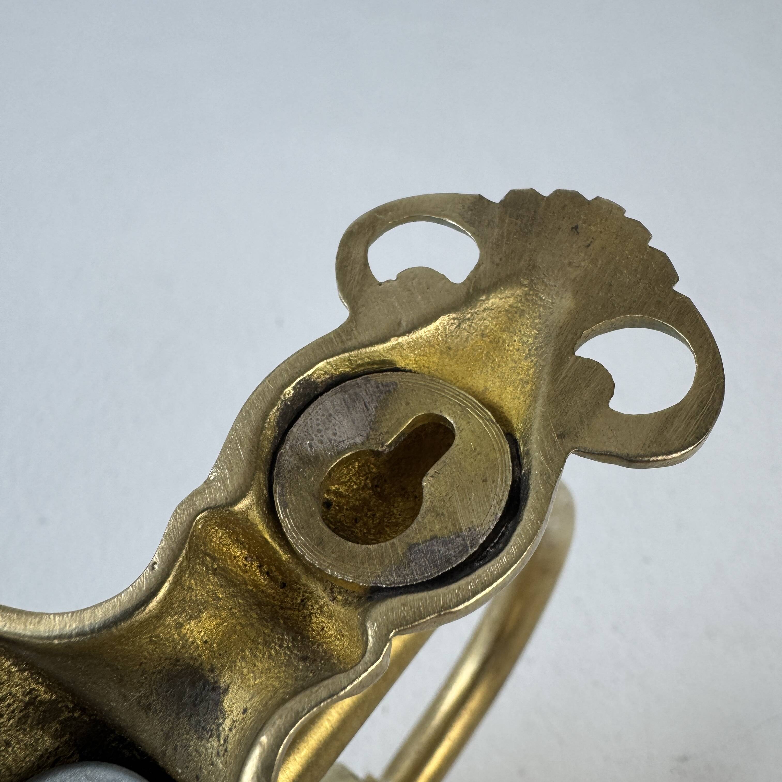 PAIR OF OLD VINTAGE WALL LIGHTS 1950