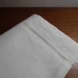 2 old openwork mestizo cotton pillowcases