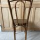 Chaise bistrot assise coquelicot, 1900