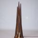 Sculptural Solid Wood Floor Lamp Post-Modern Light STRATA by Flowlight UK