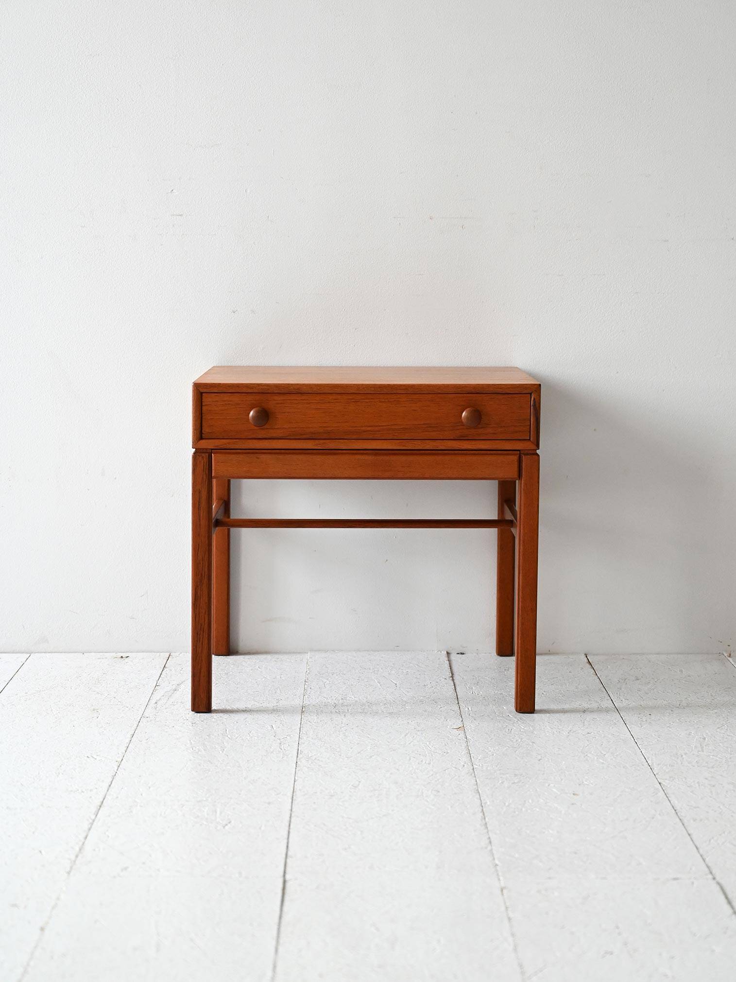“Casino” Teak Nightstand by Engström & Myrstrand for Tingströms