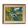 Mid Century Vintage Oil Framed Painting - The Courtyard
