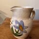 Vintage - Poterie du Marais Pitcher - Cracked Enameled Stoneware