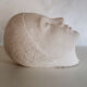 Plaster art-deco woman's head