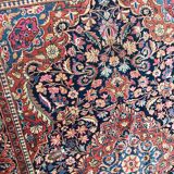 Tapis ancien kashan persan  136x201 cm