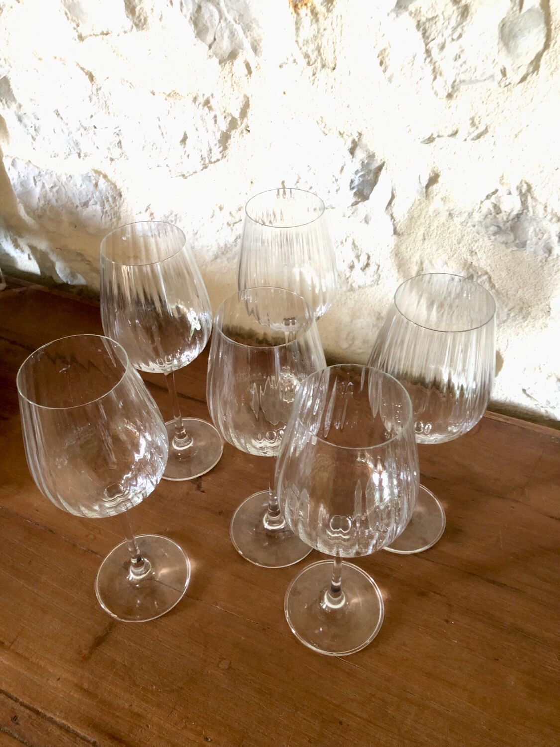 Ancient footed glasses