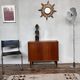 Buffet two vintage teak doors 1960