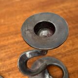 Amadeus candle holders from the Italian Brutalist series by Kurt Jesch for Fratelli Tonini, 1960s, set of 2.