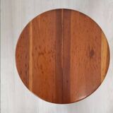 Pair of industrial stools foot in copper metal