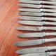 Christofle - Set of 12 dessert knives model Trianon in metal